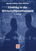 Cover: Einstieg in die Wirtschaftsmathematik - Vieweg+Teubner Verlag