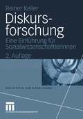 Cover: Diskursforschung - VS Verlag f&uuml;r Sozialwissenschaften