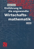Cover: Einf&uuml;hrung in die angewandte Wirtschaftsmathematik - Vieweg+Teubner Verlag