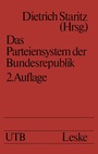 Cover: Das Parteiensystem der Bundesrepublik - VS Verlag für Sozialwissenschaften