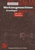 Cover: Werkzeugmaschinen Grundlagen - Vieweg+Teubner Verlag
