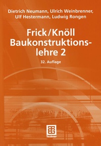 Bild vergrößern Bild: Frick/Knöll Baukonstruktionslehre 2 - Vieweg+Teubner Verlag