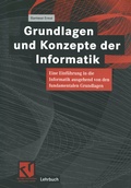 Cover: Grundlagen und Konzepte der Informatik - Vieweg+Teubner Verlag