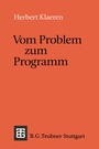 Cover: Vom Problem zum Programm - Vieweg+Teubner Verlag
