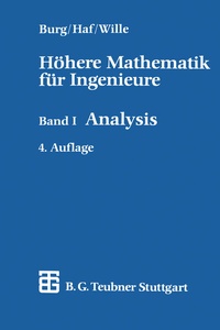 Abbildung von: Höhere Mathematik für Ingenieure - Vieweg+Teubner Verlag
