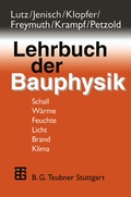 Cover: Lehrbuch der Bauphysik - Vieweg+Teubner Verlag