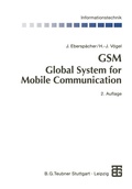Cover: GSM Global System for Mobile Communication - Vieweg+Teubner Verlag
