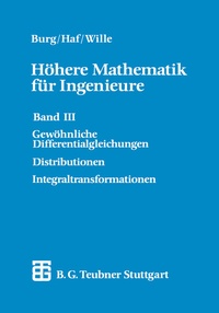Abbildung von: Höhere Mathematik für Ingenieure - Vieweg+Teubner Verlag
