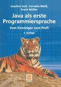 Cover: Java als erste Programmiersprache - Vieweg+Teubner Verlag
