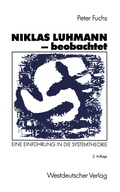 Cover: Niklas Luhmann - beobachtet - VS Verlag f&uuml;r Sozialwissenschaften