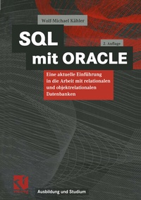 Abbildung von: SQL mit ORACLE - Vieweg+Teubner Verlag