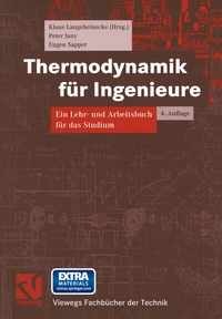 Bild vergrößern Bild: Thermodynamik für Ingenieure - Vieweg+Teubner Verlag