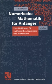 Abbildung von: Numerische Mathematik für Anfänger - Vieweg+Teubner Verlag