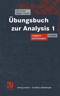 Enlarge image Cover: Übungsbuch zur Analysis 1 - Vieweg+Teubner Verlag