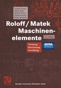 Bild vergrößern Bild: Roloff/Matek Maschinenelemente - Vieweg+Teubner Verlag