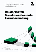 Cover: Roloff/Matek Maschinenelemente Formelsammlung - Vieweg+Teubner Verlag