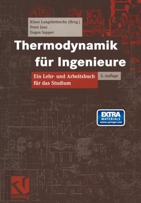 Bild vergrößern Bild: Thermodynamik für Ingenieure - Vieweg+Teubner Verlag