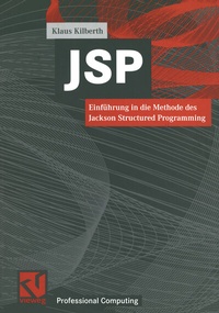 Enlarge image Cover: JSP - Vieweg+Teubner Verlag