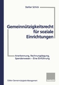 Cover: Gemeinn&uuml;tzigkeitsrecht f&uuml;r soziale Einrichtungen - Springer Gabler