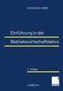 Cover: Einführung in die Betriebswirtschaftslehre - Springer Gabler