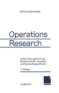 Abbildung von: Operations Research - Springer Gabler