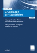 Cover: Grundlagen der Steuerlehre - Springer Gabler