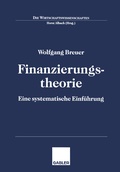 Cover: Finanzierungstheorie - Springer Gabler