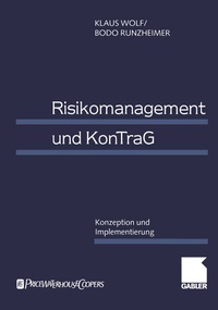 Abbildung von: Risikomanagement und KonTraG - Springer Gabler