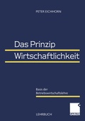 Cover: Das Prinzip Wirtschaftlichkeit - Springer Gabler