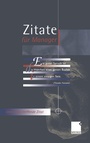 Cover: Zitate für Manager - Springer Gabler