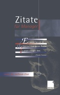Cover: Zitate f&uuml;r Manager - Springer Gabler