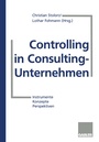 Cover: Controlling in Consulting-Unternehmen - Springer Gabler