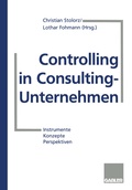 Cover: Controlling in Consulting-Unternehmen - Springer Gabler