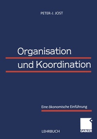Abbildung von: Organisation und Koordination - Springer Gabler