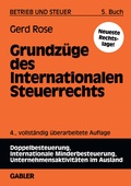 Cover: Grundz&uuml;ge des Internationalen Steuerrechts - Springer Gabler