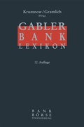 Cover: Gabler Bank-Lexikon - Springer Gabler