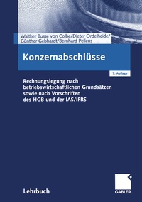 Enlarge image Cover: Konzernabschlüsse - Springer Gabler