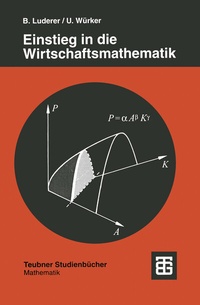 Abbildung von: Einstieg in die Wirtschaftsmathematik - Vieweg+Teubner Verlag