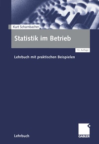 Abbildung von: Statistik im Betrieb - Springer Gabler