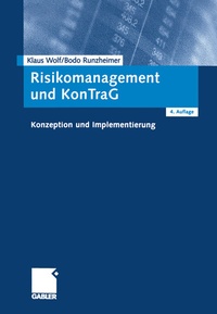 Abbildung von: Risikomanagement und KonTraG - Springer Gabler