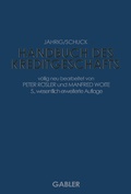 Cover: Handbuch des Kreditgesch&auml;fts - Springer Gabler