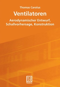 Abbildung von: Ventilatoren - Vieweg+Teubner Verlag