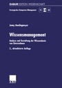 Cover: Wissensmanagement - Deutscher Universit&auml;tsverlag