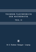 Cover: Teubner-Taschenbuch der Mathematik - Vieweg+Teubner Verlag