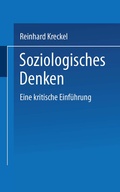 Cover: Soziologisches Denken - VS Verlag f&uuml;r Sozialwissenschaften