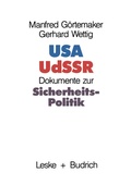 Cover: USA - UdSSR - VS Verlag f&uuml;r Sozialwissenschaften