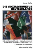 Cover: Die Sozialstruktur Deutschlands - VS Verlag f&uuml;r Sozialwissenschaften