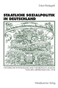 Abbildung von: Staatliche Sozialpolitik in Deutschland - VS Verlag für Sozialwissenschaften