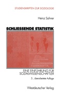 Cover: Schlie&szlig;ende Statistik - VS Verlag f&uuml;r Sozialwissenschaften
