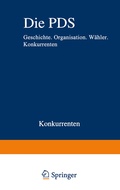 Cover: Die PDS - VS Verlag f&uuml;r Sozialwissenschaften